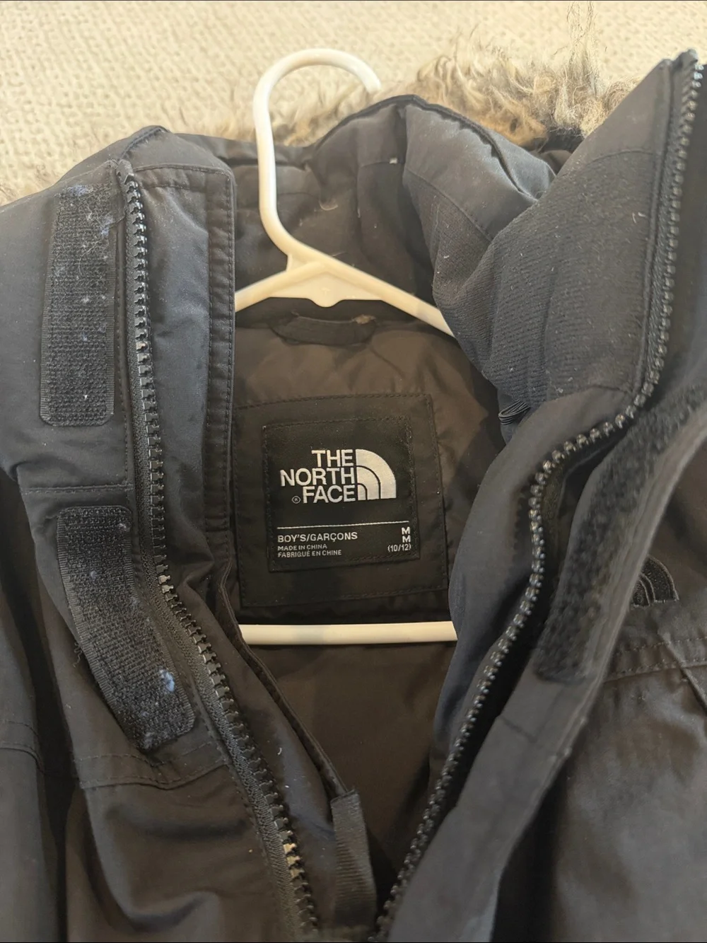 The North Face Black Boys' Hooded Jacket
